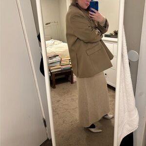 The Frankie Shop Oversized Boyfriend Blazer